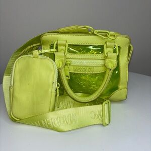 Neon Yellow Crossbody Bag